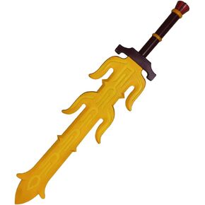 damdos Halloween Prop 40" Flame blade Sword Link Fire Fantasy Role Play Prop,Fire Flame Cosplay Swords Birthdays Gifts (Fire Flame)