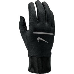 Nike Men's AEROSHIELD Running Gloves, Medium, Black