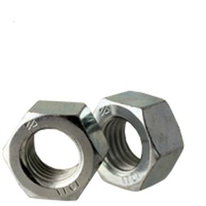 M18-1.50 Extra Fine Metric Hex Nuts (Pack of 5), Zinc Plated Steel, for Screws & Bolts, Class 10, DIN 934 - by Chipmunk Hardware