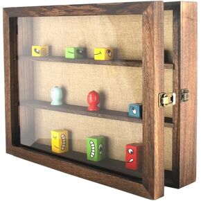 Shadow Box Frame,14x16Shadow Box Display with Acrylic, Shadow Box Display case Open on Front, Shell, Antique Ticket, stub, Insect Specimen, Coin (Walnut)