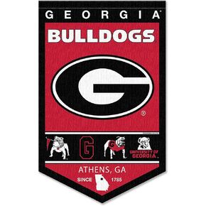 College Flags & Banners Co. Georgia Bulldogs Heritage History Banner Pennant