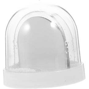 Snow Globe Photo Frame Snow Globe Picture Snow Globe with Photo Insert Picture Frame Snow Globe Sublimation Photo Snow Globe Mini White Liquid Plastic Paper Suite