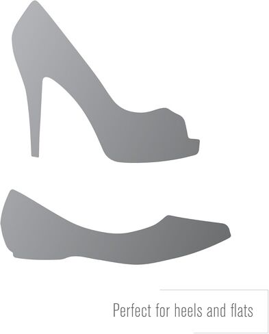 Airplus Invisigel Hug My Heels، بطانات الكعب، 1.4 أونصة (عبوة من 3 قطع) شفافة in Kuwait