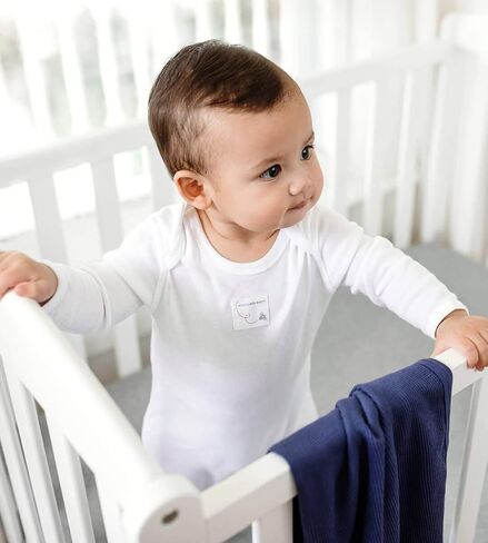 Burt's Bees Baby baby-boys Romper Jumpsuit, 100% Organic Cotton One-piece Short Sleeve Shortall, Long Sleeve Coverall in Saudi Arabia