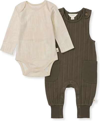 Burt's Bees Baby baby-boys Romper Jumpsuit, 100% Organic Cotton One-piece Short Sleeve Shortall, Long Sleeve Coverall in Saudi Arabia