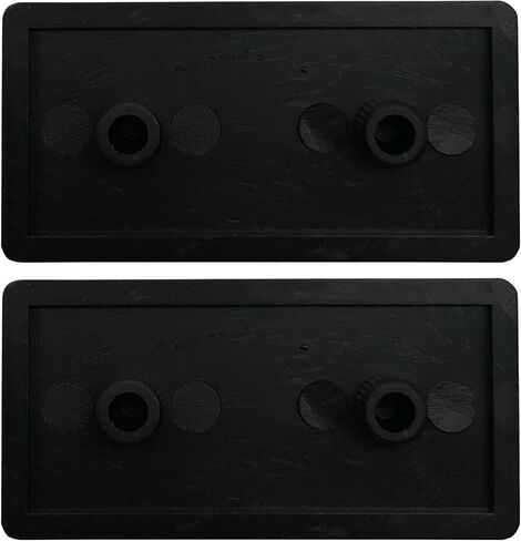 4040 European Standard Black Square Plastic Aluminum Profile End Caps, 40×40mm (20pcs) in Saudi Arabia