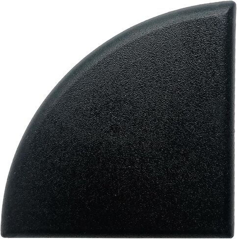 4040 European Standard Black Square Plastic Aluminum Profile End Caps, 40×40mm (20pcs) in Saudi Arabia