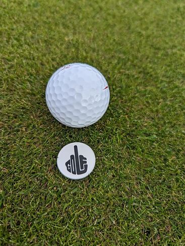 Torxgear Middle Finger Golf Ball Marker- Golf Gifts for Men & Women- Funny Magnetic Golf Ball Markers Make The Game Better- Funny Golf Accessories for Your Hat, Clip, or Divot Repair Tool in Saudi Arabia