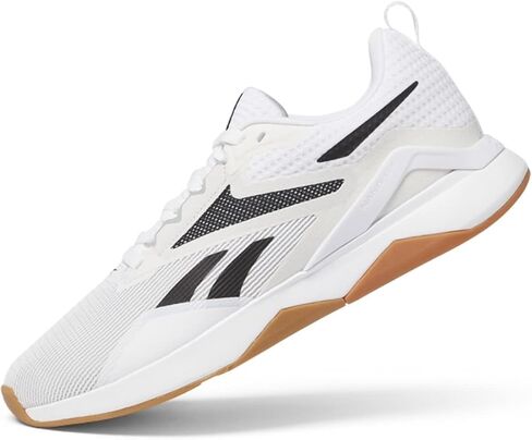 Reebok Men's Nanoflex TR 2.0 Cross Training Shoes, White, 7.5 in Saudi Arabia
