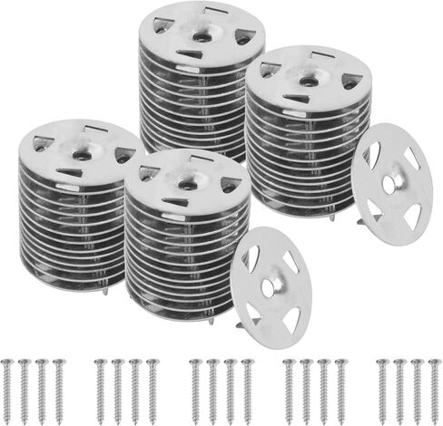 300 قطعة من أدوات تثبيت الألواح الإسفنجية، ومجموعة أدوات تثبيت الألواح الإسفنجية، وأدوات تثبيت عزل الألواح الإسفنجية، وغسالات ومسامير معدنية من الفولاذ المجلفن مقاس 1-1/4 بوصة لتثبيت التثبيت in Kuwait