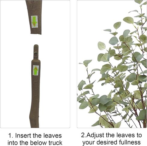 Bamboo Tree Artificial 5FT, Artificial Bamboo Tree with Real Trunk and Lifelike Leaves, Faux Bamboo Plants for Home Decor Indoor, 1 Pack in Saudi Arabia