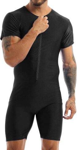 YiZYiF Men's Wrestling Singlet Softsuit with Classic Style One Piece Underwear in Saudi Arabia