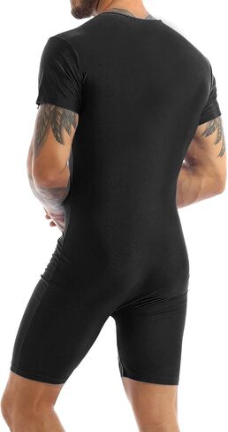 YiZYiF Men's Wrestling Singlet Softsuit with Classic Style One Piece Underwear in Saudi Arabia