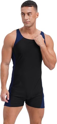 YiZYiF Men's Wrestling Singlet Softsuit with Classic Style One Piece Underwear in Saudi Arabia