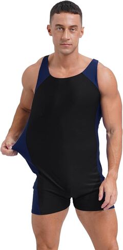 YiZYiF Men's Wrestling Singlet Softsuit with Classic Style One Piece Underwear in Saudi Arabia
