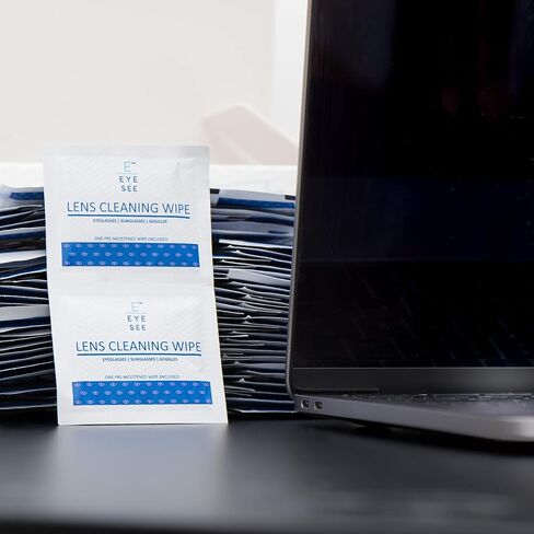 Eye See Lens Cleaning Wipe - Use as Eyeglass Cleaning Wipes or Electronic Wipes - Great for Camera Lens, Phone, Tablet, Glasses - 200 Wipes +20 Bonus = 220 Total Wipes in Saudi Arabia