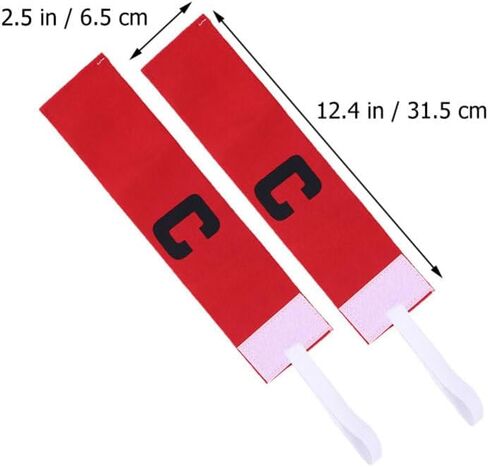 Toddmomy 3pcs Soccer Captain Armband Convenient Captain Bands Wear-Resistant Captain Armbands for Adult and Youth（Black） in Saudi Arabia