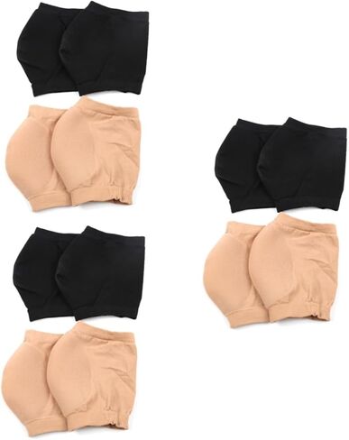 KALLORY 3pcs Foot footmedix Gel pad Cushion Socks for Heels high Heel Protectors Ankle Sock Achilles Tendon Heel Protector Heel Sleeve Women Foot Sleeve for Women Hydrating Boots in Kuwait