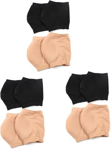 KALLORY 3pcs Foot footmedix Gel pad Cushion Socks for Heels high Heel Protectors Ankle Sock Achilles Tendon Heel Protector Heel Sleeve Women Foot Sleeve for Women Hydrating Boots in Kuwait