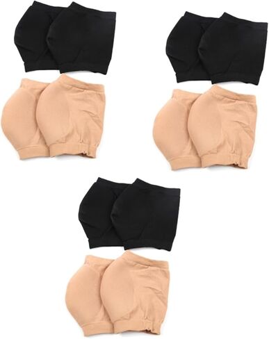 KALLORY 3pcs Foot footmedix Gel pad Cushion Socks for Heels high Heel Protectors Ankle Sock Achilles Tendon Heel Protector Heel Sleeve Women Foot Sleeve for Women Hydrating Boots in Kuwait