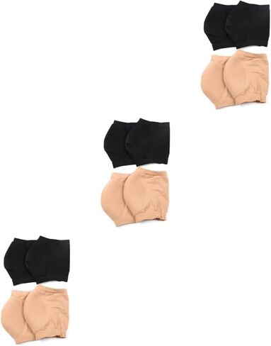 KALLORY 3pcs Foot footmedix Gel pad Cushion Socks for Heels high Heel Protectors Ankle Sock Achilles Tendon Heel Protector Heel Sleeve Women Foot Sleeve for Women Hydrating Boots in Kuwait