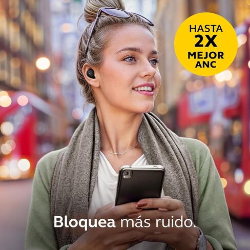 سماعات أذن Jabra Elite 10 Gen 2 اللاسلكية مع صوت دولبي أتموس المكاني - إلغاء الضوضاء المتقدم، راحة طوال اليوم للعمل واللياقة البدنية، سماعات رأس بلوتوث داخل الأذن مع حافظة ذكية - أسود لامع in Saudi Arabia