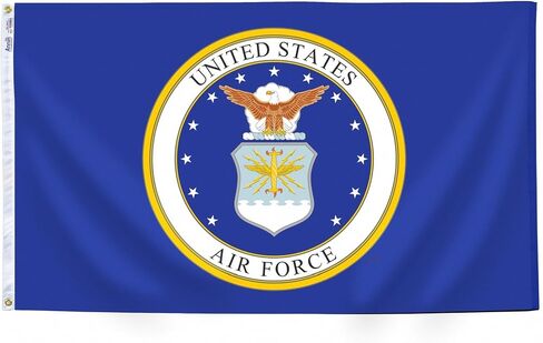 Annin Flagmakers U.S. Airforce Military Flag USA-Made to Official Specifications, Officially Licensed, 2 x 3 Feet (Model 439034) in Saudi Arabia