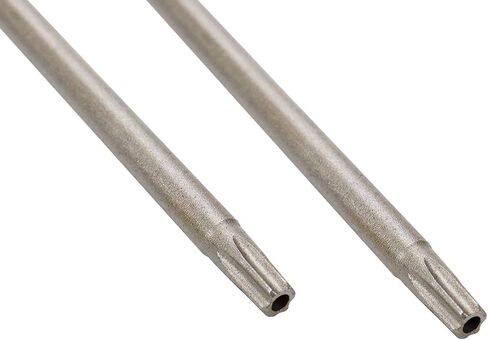 Torx Bit Set Security TT15 Torx Bits 4"/100mm Long,1/4" Hex Shank with Magnetic S2 Steel Security Torx Bit Set,Torx Bit Type(10pcs) in Saudi Arabia