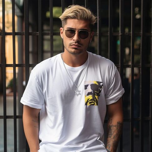 تريسكيليون/نجمة داود/سلتيك كروس/قلادة خماسية 925 فضة سلتيك قلادة مجوهرات روحية للنساء والرجال in Kuwait