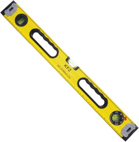 Professional aluminum alloy Box level ruler,Spirit Magnetic Level,Precision measuring level with Shock Resistant bubbles,Industrial and household balance ruler Guiding ruler Level tool,24 Inches in Saudi Arabia