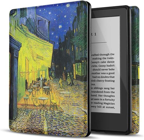 TNP Case for All New Kindle 10th Generation Gen 2019 Release - Will Not Fit Kindle Paperwhite or Oasis, Smart Cover with Auto Sleep & Wake for Amazon 6" Display E-Reader (Composition Book Purple) in Saudi Arabia