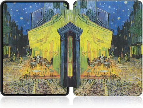 TNP Case for All New Kindle 10th Generation Gen 2019 Release - Will Not Fit Kindle Paperwhite or Oasis, Smart Cover with Auto Sleep & Wake for Amazon 6" Display E-Reader (Composition Book Purple) in Saudi Arabia