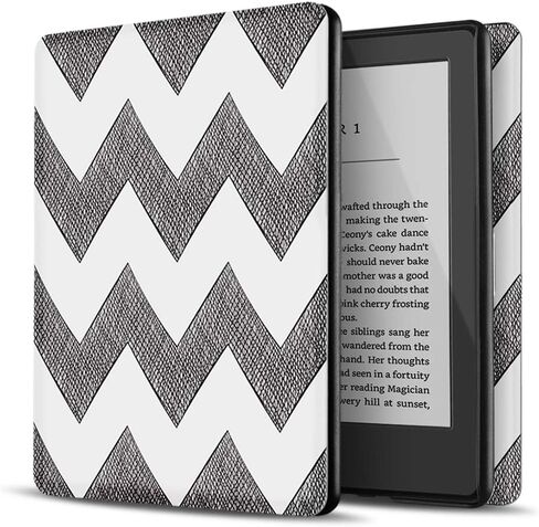 TNP Case for All New Kindle 10th Generation Gen 2019 Release - Will Not Fit Kindle Paperwhite or Oasis, Smart Cover with Auto Sleep & Wake for Amazon 6" Display E-Reader (Composition Book Purple) in Saudi Arabia