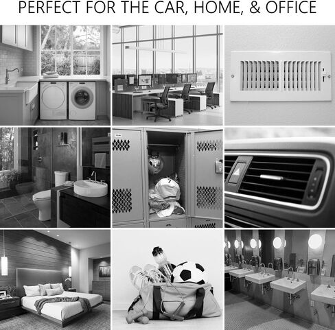 Little Pup 96613-6PK Blue Raspberry Slushy Scent Car Air Freshener A/C Vent Clip Uses Alcohol-Free Fragrance Oil is Non Hazardous and Non Toxic, Pack of 6 in Kuwait