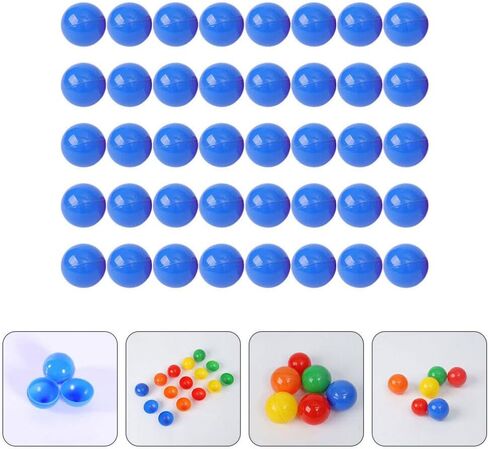 SAFIGLE 100PCS Party Game Balls Bingo Balls Balls Raffle Drawing Balls Balls Openable Game Balls Game Props Activity Party Balls Balls in Saudi Arabia