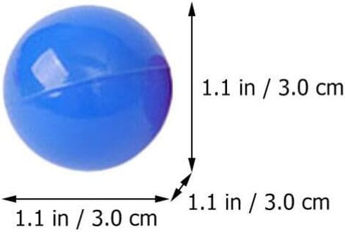 SAFIGLE 100PCS Party Game Balls Bingo Balls Balls Raffle Drawing Balls Balls Openable Game Balls Game Props Activity Party Balls Balls in Saudi Arabia