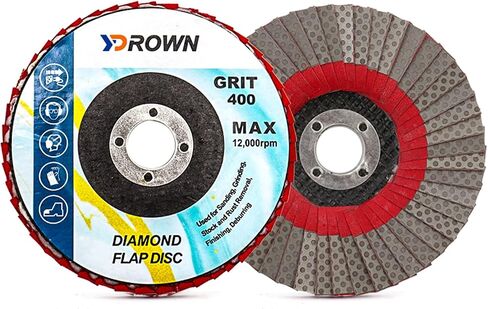 120 Grit 4 Inch Diamond Grinding Electroplated Flap Disc for Glass Ceramic Hard Material (120 Grit) in Kuwait