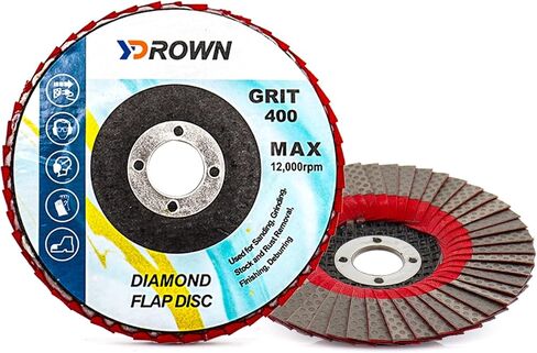 120 Grit 4 Inch Diamond Grinding Electroplated Flap Disc for Glass Ceramic Hard Material (120 Grit) in Kuwait