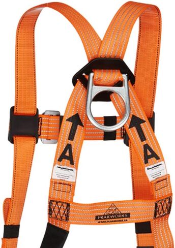 PeakWorks PeakPro Series Safety Harness - Class A Full Body Safety Harness - CSA & ANSI Compliant Fall Protection - 400 lbs Capacity in Saudi Arabia
