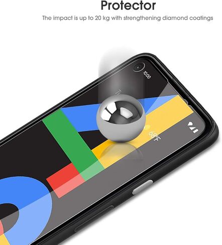 OMOTON Screen Protector for Google Pixel 9 Pro XL, [3+2 Pack] 3 Pack Tempered Glass for Pixel 9 Pro XL & 2 Pack Camera Lens Protector, Case Friendly/Alignment Frame (2024 Released), Not for Pixel 9 Pro in Saudi Arabia