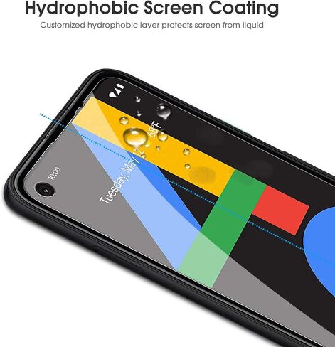 OMOTON Screen Protector for Google Pixel 9 Pro XL, [3+2 Pack] 3 Pack Tempered Glass for Pixel 9 Pro XL & 2 Pack Camera Lens Protector, Case Friendly/Alignment Frame (2024 Released), Not for Pixel 9 Pro in Saudi Arabia