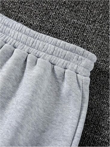 SOLY HUX Girl's Elastic Waist Sweatpants Joggers 2 Packs Sports Running Pants Casual Joggers in Saudi Arabia