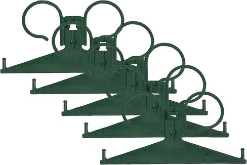 حامل حقيبة القسطرة من فيد، حامل حقيبة القسطرة الليلية، شماعة بلاستيكية لحقيبة تصريف البول، سعة حمل 2 لتر، (عبوة من 5 قطع) in Kuwait