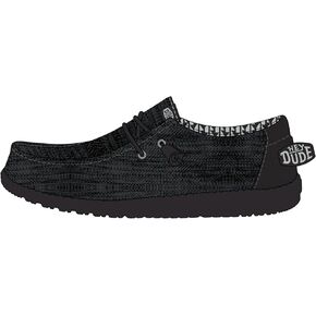 Hey Dude Wendy Stretch Sox Navy Size 8, Women’s Shoes, Women’s Slip-on Loafers, Comfortable & Light-Weight