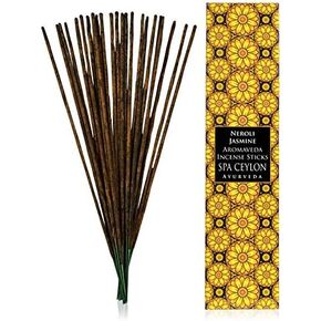 SPA CEYLON Neroli Jasmine Aromaveda Incense Sticks | Calming and Healing Home Fragrance | Natural Aromatherapy Scented Sticks | Floral Fragrances
