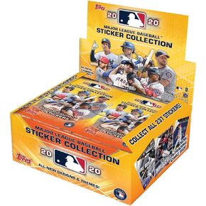 2020 Topps MLB Baseball Sticker Collection box (50 pks/bx, 200 total stickers)