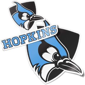 Desert Cactus Johns Hopkins University Stickers Blue Jays Vinyl Decal Laptop Water Bottle Car Scrapbook 11.42x8.94 Sheet (4 Inch Set V1)