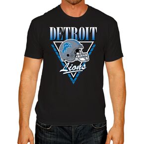 Team Fan Apparel NFL Adult Retro Triangle Unisex T-Shirt, Tag-Less Comfortable Football Apparel, Officially Licensed