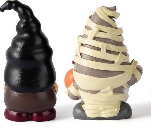 Halloween Gnomes for Indoor and Outdoor Decor- 2 Resin Garden Gnomes Statues,Halloween Gnomes Figurines, Perfect Addition to Your Fall and Halloween Decorations in Saudi Arabia