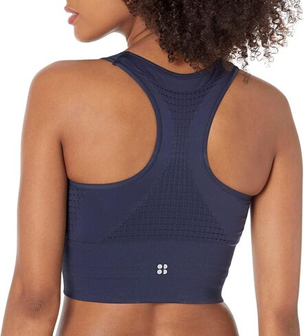 Sweaty Betty Women's Stamina Longline Meidum Impact Workout Sports Bra in Saudi Arabia